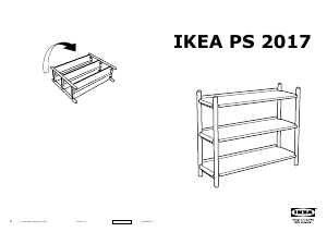 Návod IKEA PS 2017 Knižnica