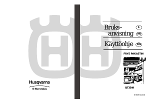Bruksanvisning Husqvarna-Electrolux QT3549A Frys