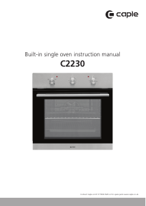 Handleiding Caple C2230 Oven