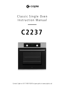 Handleiding Caple C2237 Oven