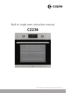 Handleiding Caple C2236 Oven