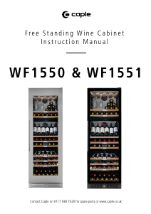 Manual Caple WF1551 Wine Cabinet