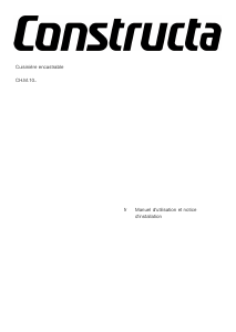 Mode d’emploi Constructa CH3M61052 Four