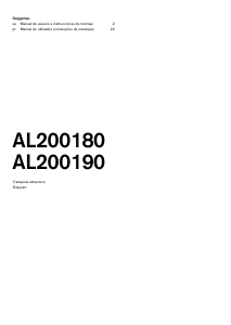 Manual Gaggenau AL200180 Exaustor