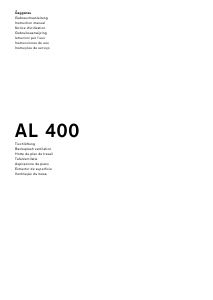 Mode d’emploi Gaggenau AL400122 Hotte aspirante