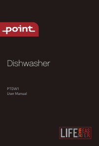 Manual Point PTDW1 Dishwasher