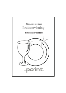 Bruksanvisning Point PD6044XN Diskmaskin