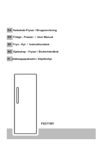 Brugsanvisning Point FS371W1 Fryser