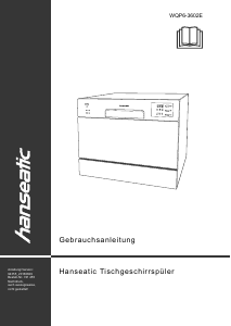 Bedienungsanleitung Hanseatic WQP6-3602E Geschirrspüler