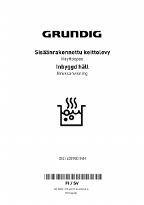 Bruksanvisning Grundig GIEI 638980 INH Häll