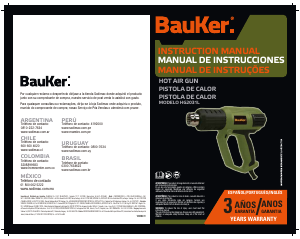 Handleiding BauKer HG2031L Heteluchtpistool