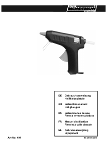 Bedienungsanleitung Brüder Mannesmann 491 Klebepistole