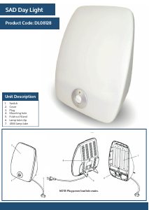 Manual CareCo DL08128 Daylight Lamp