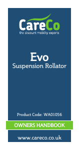 Handleiding CareCo Evo Rollator