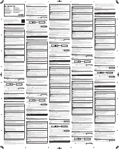 Manual Casio DE-12E Calculator