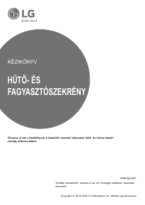 Használati útmutató LG GTF916ZPYD Hűtő és fagyasztó