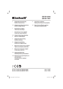 Mode d’emploi Einhell GE-EH 7067 Taille-haies