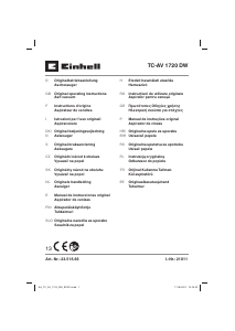 Manual Einhell TC-AV 1720 DW Aspirator