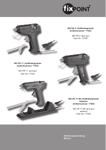 Bedienungsanleitung Fixpoint WZ HK 11 Klebepistole