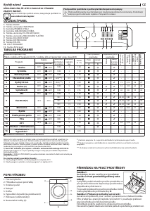 Manuál Indesit BWSA 51051 W EU N Pračka