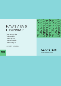 Handleiding Klarstein 10041828 Havasia UV 6 Luminance Vaatwasser