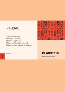 Manual Klarstein 10041343 Passau Ice Cube Maker