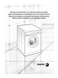 Manual Fagor 3FS-3611 Máquina de lavar roupa