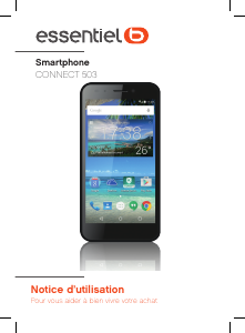 Mode d’emploi Essentiel B CONNECT 503 Téléphone portable