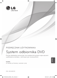 Instrukcja LG HT355SD-D0 Zestaw kina domowego
