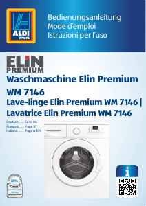 Manuale ELIN WM 7146 Lavatrice