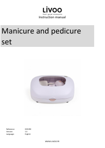 Handleiding Livoo DOS190 Manicure-Pedicure set