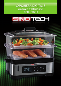 Manuale Sinotech GD411 Vaporiera
