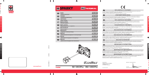 Instrukcja Sparky BM 1380CE Plus Mieszarka ręczna