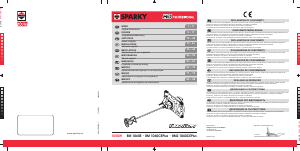 Mode d’emploi Sparky BM 1060E Mélangeur à ciment