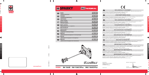 Manual de uso Sparky BM 1060CE Plus Mezclador de cemento