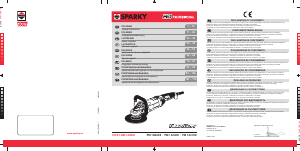Manual de uso Sparky PM 1324CE Pulidora