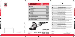 Manual de uso Sparky PMB 2030E Pulidora