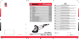 Manual de uso Sparky PMB 1632 Pulidora
