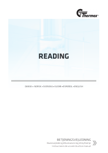 Manual de uso Thermex Reading Campana extractora