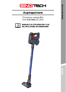 Manuale Sinotech GD599 Aspirapolvere