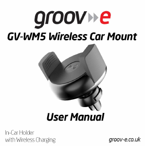 Manual Groov-e GV-WM5 Phone Mount