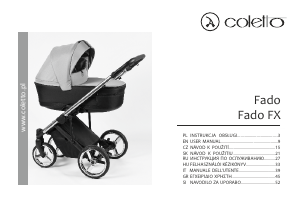Руководство Coletto Fado Детская коляска