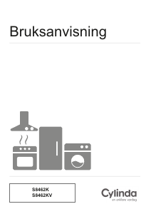 Bruksanvisning Cylinda S 8462 KV Spis