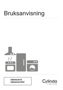 Bruksanvisning Cylinda SIB 8462 KVE Spis