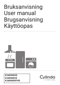 Brugsanvisning Cylinda K 3485NEHE Køleskab