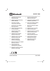 Mode d’emploi Einhell GC-EC 1935 Tronçonneuse