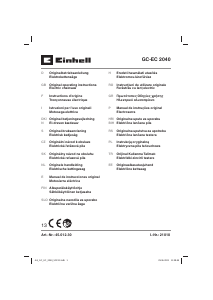 Handleiding Einhell GC-EC 2040 Kettingzaag