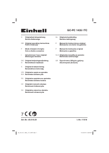 Mode d’emploi Einhell GC-PC 1435 I TC Tronçonneuse