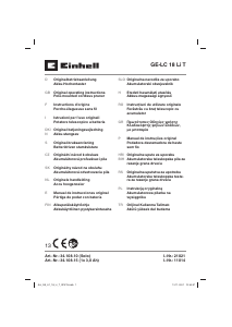 Handleiding Einhell GE-LC 18 Li T Kettingzaag