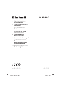 Mode d’emploi Einhell GC-SC 4240 P Scarificateur